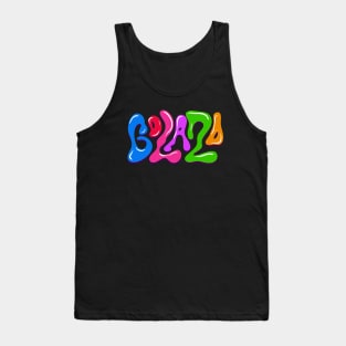 Golazo Goal edgy typography Tank Top